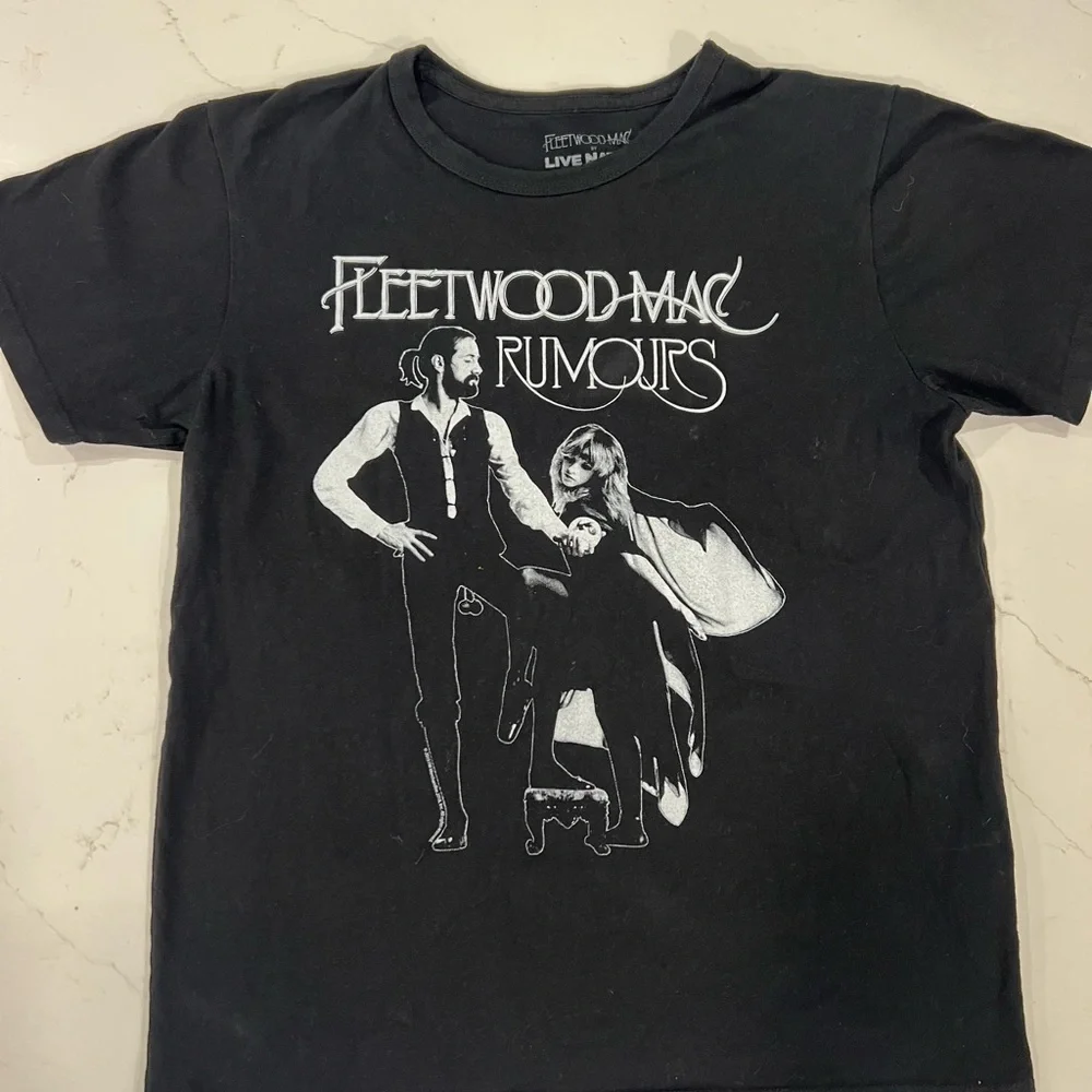 FREE PEOPLE X LIVE NATION FLEETWOOD MAC RUMOURS DANCING TEE - Picture 2 of 6